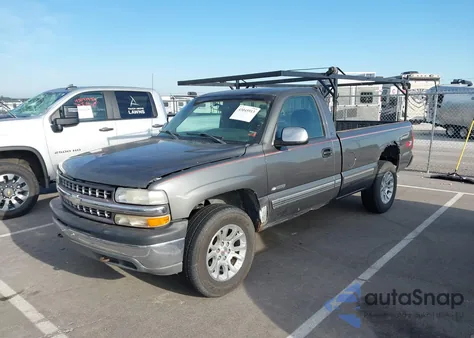 2000 Chevrolet Silverado 1500 Ls from USA, damaged, VIN 1GCEK14T4YE122868